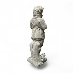 Set of four Cast stone Traditional Seasons, Including Spring, Summer, Autumn & Winter