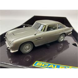 James Bond 007 limited edition Scalextric Goldfinger box set of Aston Martin DB5 slot car from The Classic Collection, no. 3502/6500, with certificate card