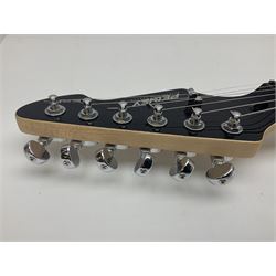 Korean Peavey EXP Telecaster style electric guitar serial no.03040032 L98cm; in Stagg soft carrying case