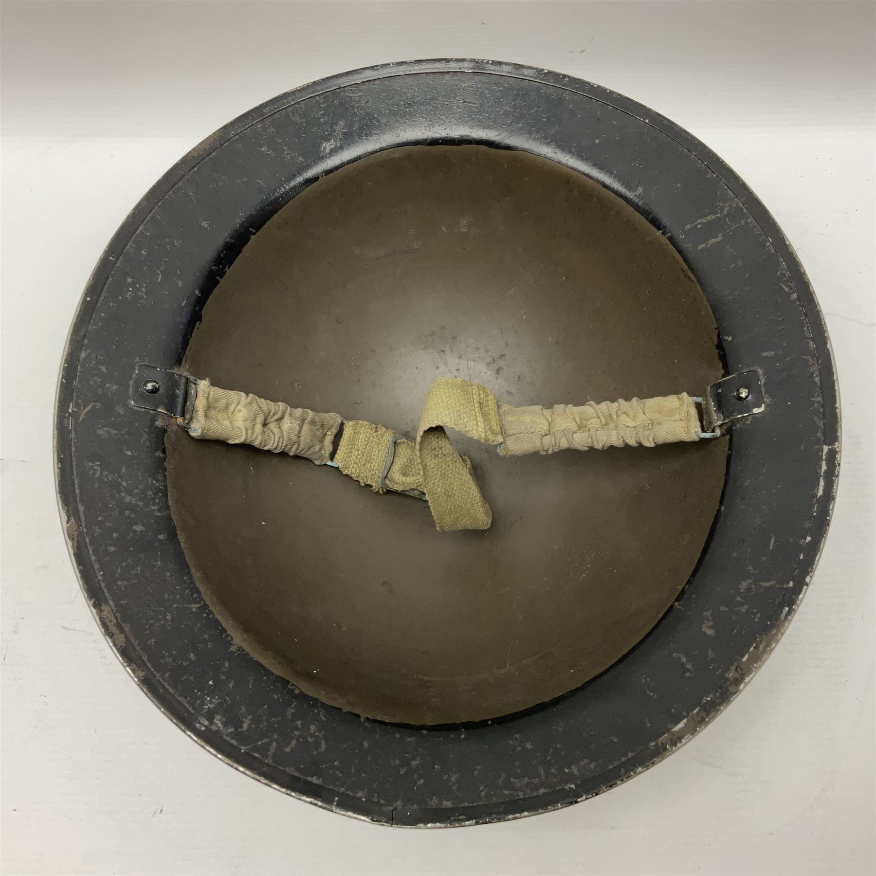  World War II Air Raid Warden helmet, D31cm