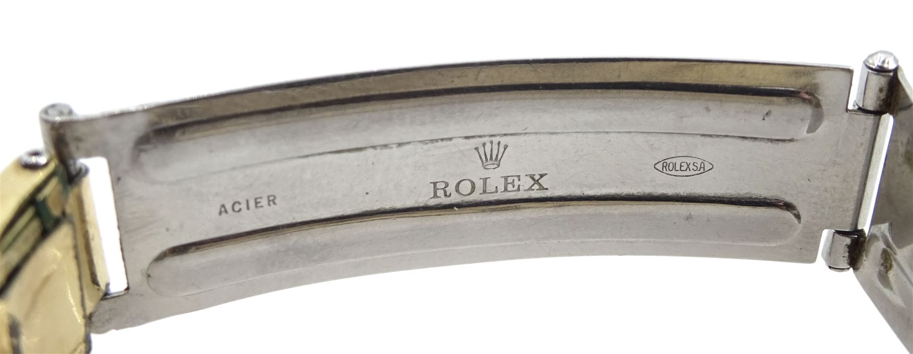 Rolex Oysterdate Precision gold-plated gentleman's wristwatch, model No. 6694, serial No. 616468, on original strap, boxed