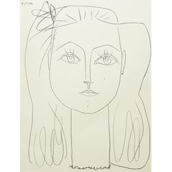 After Pablo Picasso (Spanish 1881-1973) 'Portrait of Francoise (II)', limited edition gicl...