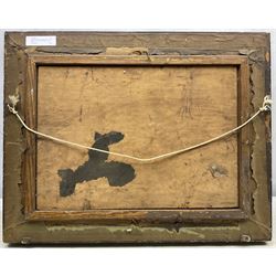 Augustus William Enness (British 1876-1948): Highland River, oil on panel signed 24cm x 34cm