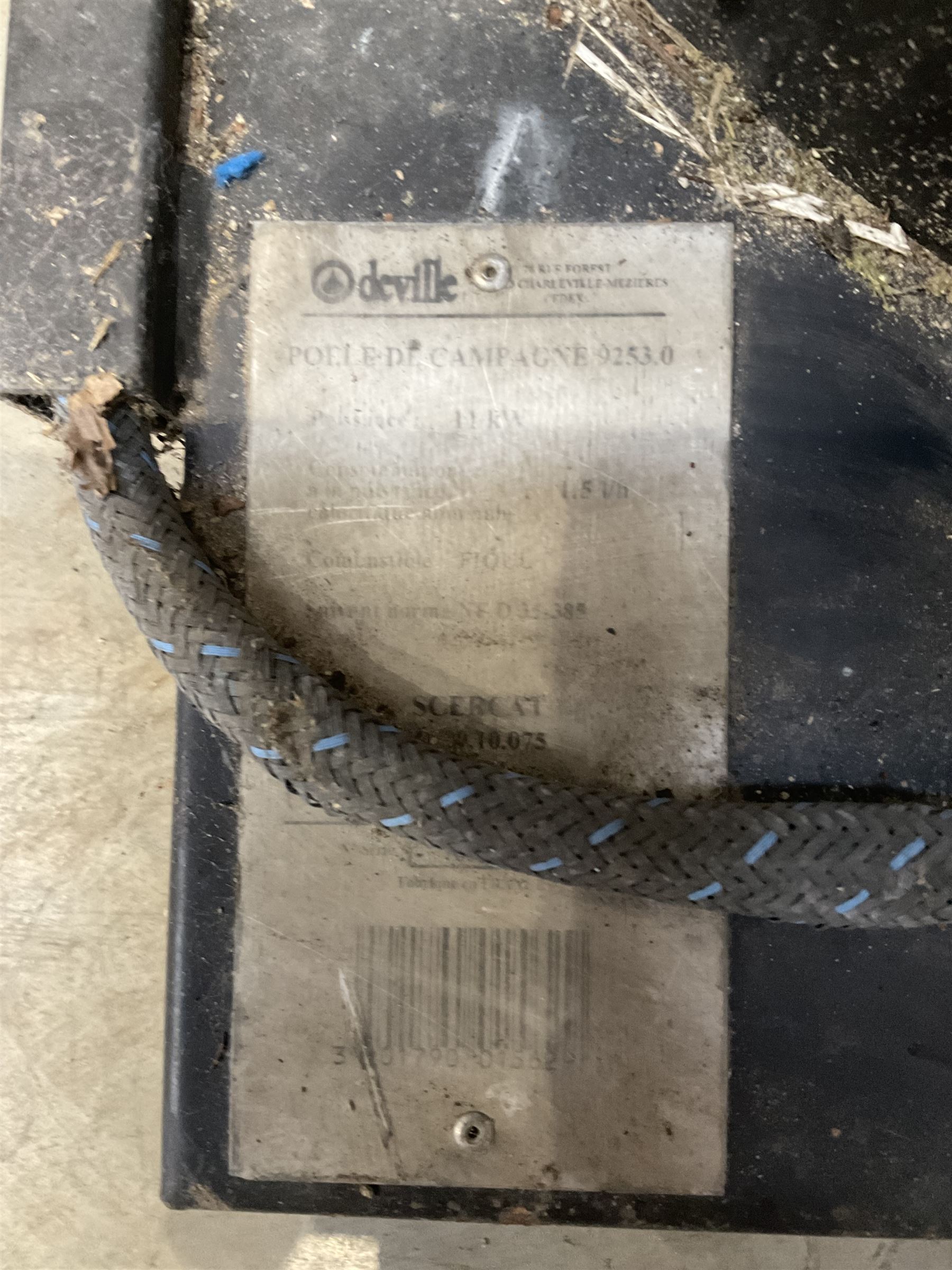 Deville Polle de Campagne 9253.0 multi fuel heater 