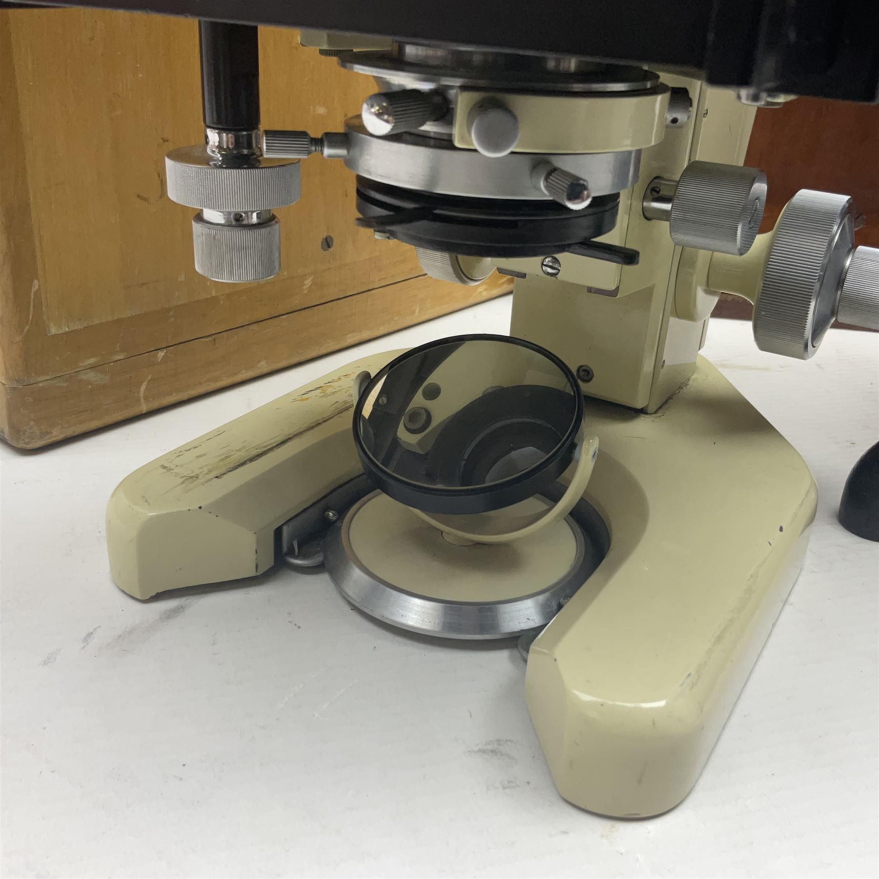 20th century W. Watson & Sons Bactil-60 binocular microscope no 143202, in original box, together with W. Watson & Sons microscope no 82904 in original box 