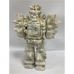 'Lost in Space' robot by Newline Productions; and three unopened  'Lost in Space' carded models; and five other robots comprising Tommy The Atomic Robot; Saturn The 13