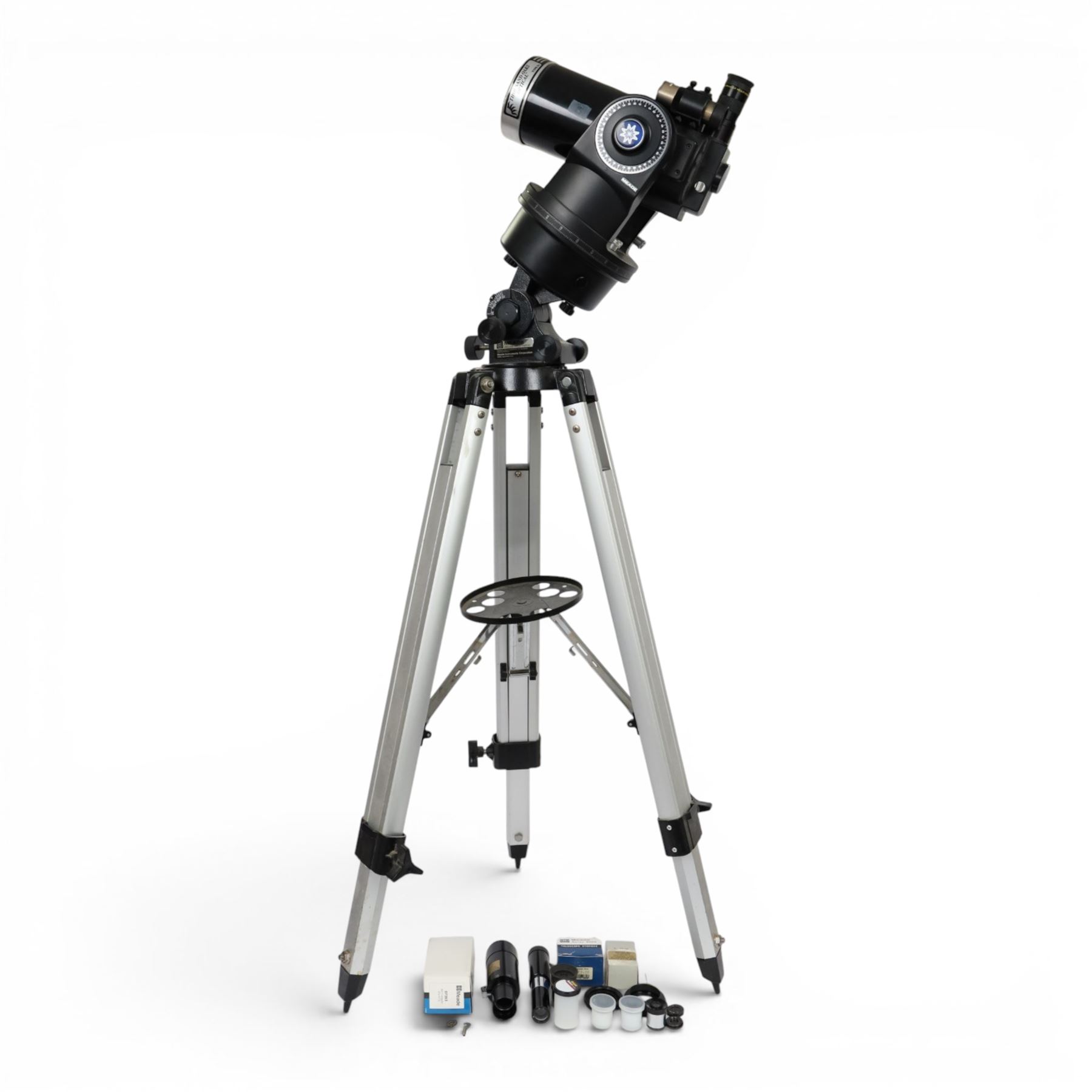 Meade ETX-90 telescope on a Meade field tripod, H126cm
