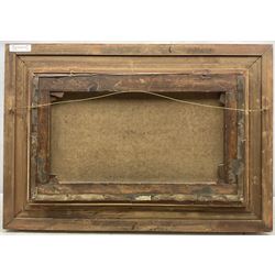 Edmund John Niemann (British 1813-1876): 'Thornbury Castle' near Bristol, oil on canvas signed, titled on the stretcher 29cm x 49cm