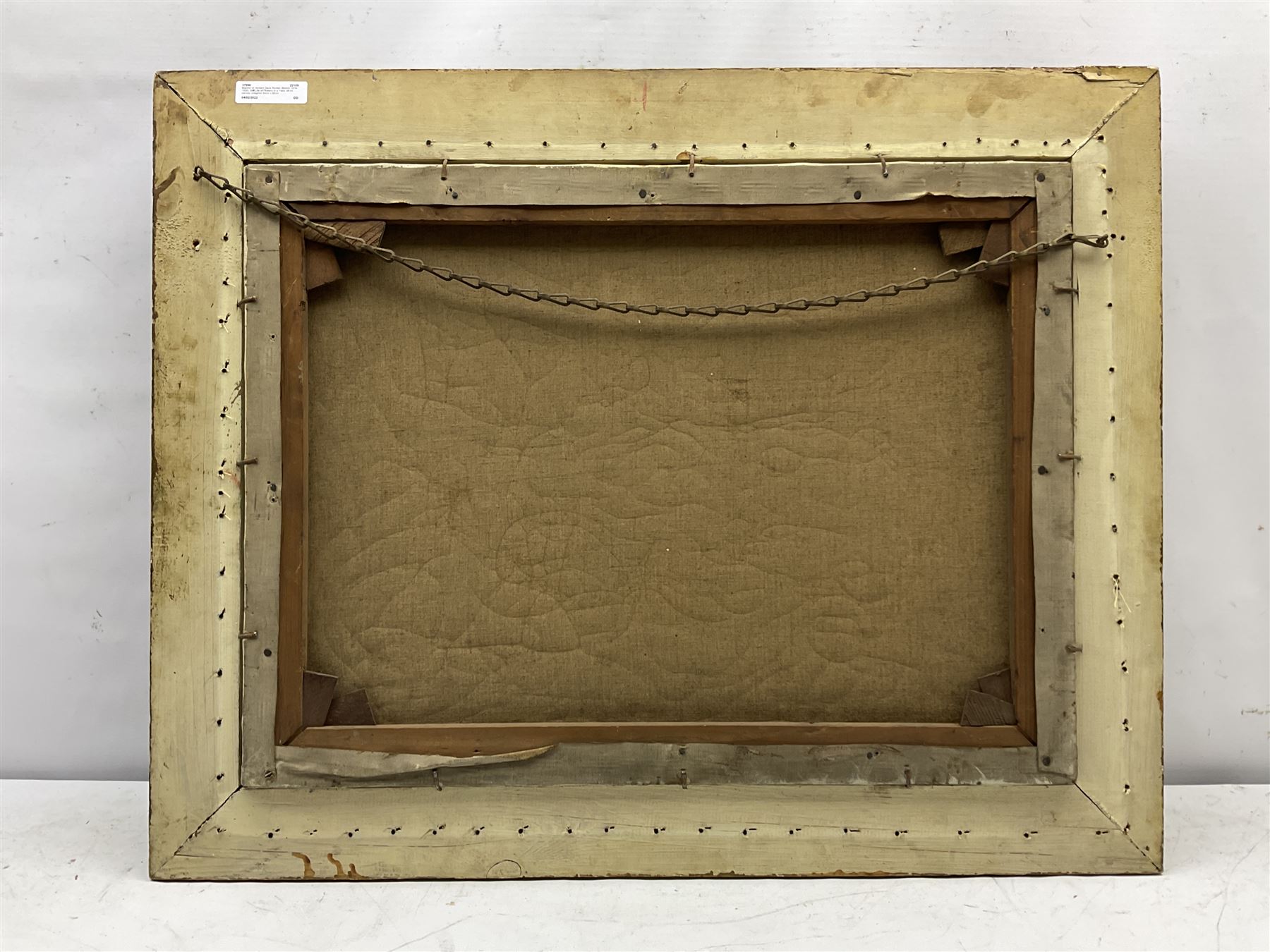 Manner of Herbert Davis Richter (British 1874-1955): Still Life of Flowers in a Vase, oil on canvas unsigned 44cm x 60cm