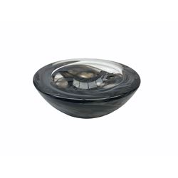 Kosta Boda glass bowl Atoll by Anna Ehrner, D22cm, with box 