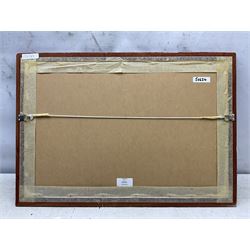 Greg (British 20th Century): Thornella in the Harbour, watercolour signed and dated 1998, 32cm x 52cm 