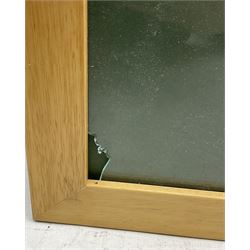 John Squire ARIBA (British Contemporary): North American Frontier - 'OK SALOON', mixed media on board, studio label verso with artist's address Heckmondwike, West Yorks verso 60cm x 42cm