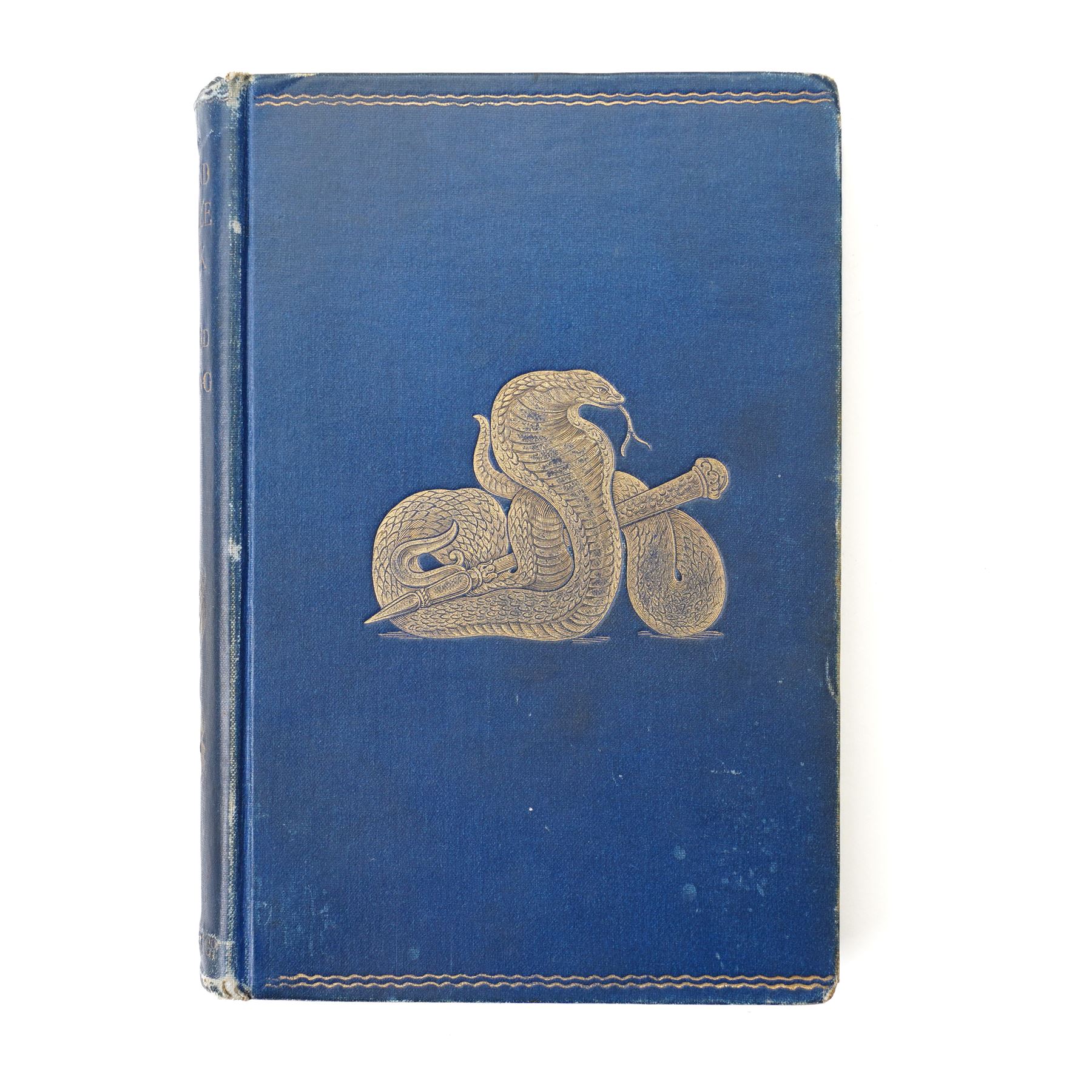  Kipling, Rudyard -  The Jungle Book, 1895, reprint from 1894 1st edition, and The Second Jungle Book 1895 Macmillan & Co both in blue and gilt boards