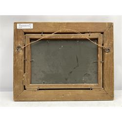 Sarah Louisa Kilpack (British 1839-1909): Fishing Boats on the Shoreline and at Sea, pair oils on artist's board signed 14cm x 22cm (2)