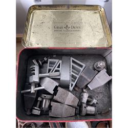 Clarke metalworker pillar drill and Clarke, CBG-6RS bench grinder with accessories, measuring tools etc.  - THIS LOT IS TO BE COLLECTED BY APPOINTMENT FROM DUGGLEBY STORAGE, GREAT HILL, EASTFIELD, SCARBOROUGH, YO11 3TX