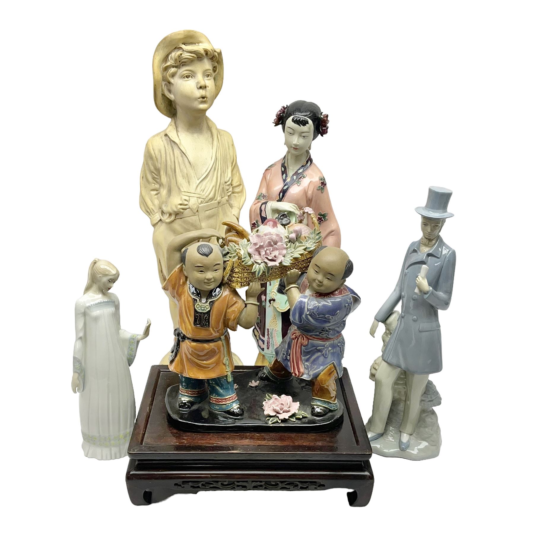 Whistling boy best sale figurine