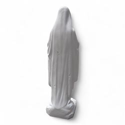 Cast stone Virgin Mary garden figure
