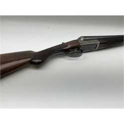 Fred Williams London & Birmingham 12-bore side-by-side double barrel box-lock non-ejector sporting gun with 2 1/2