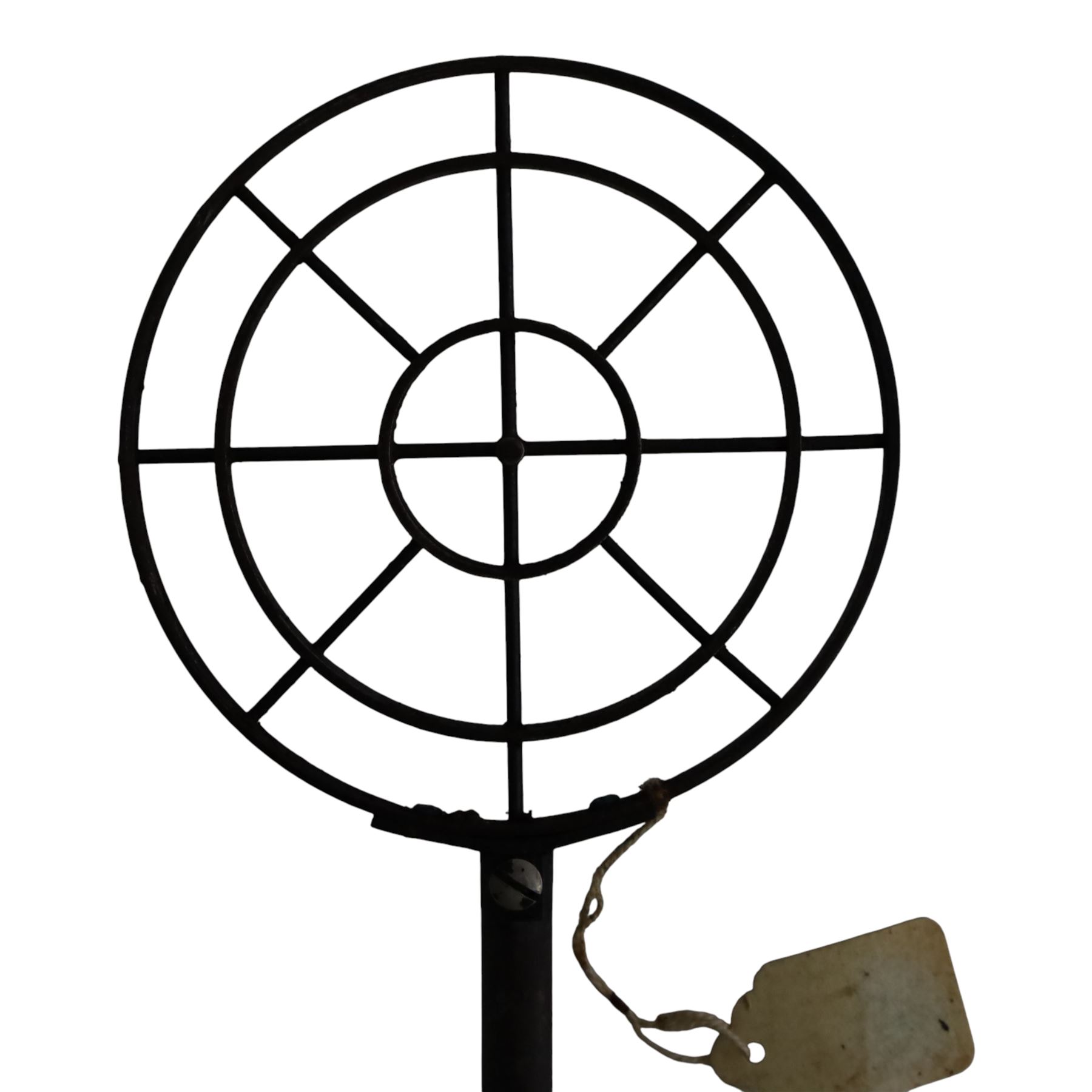 WWII German MG42 anti-aircraft spider sight, with WaA inspection mark, H17cm