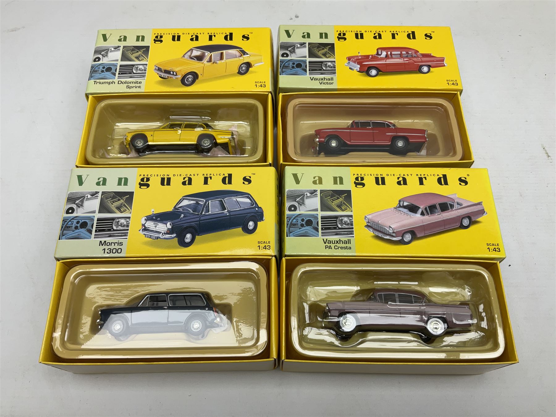 Twenty-five Lledo Vanguards 1:43 scale Limited Edition die-cast