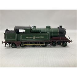 ‘00’ gauge - three kit built locomotives comprising Class J83 0-6-0T no.8477 finished in LNER green; GWR Class 4575 2-6-2T no.4589 finished in GWR green; GCR Class 9N/A5 4-6-2T no.169 finished in GCR green (3) 