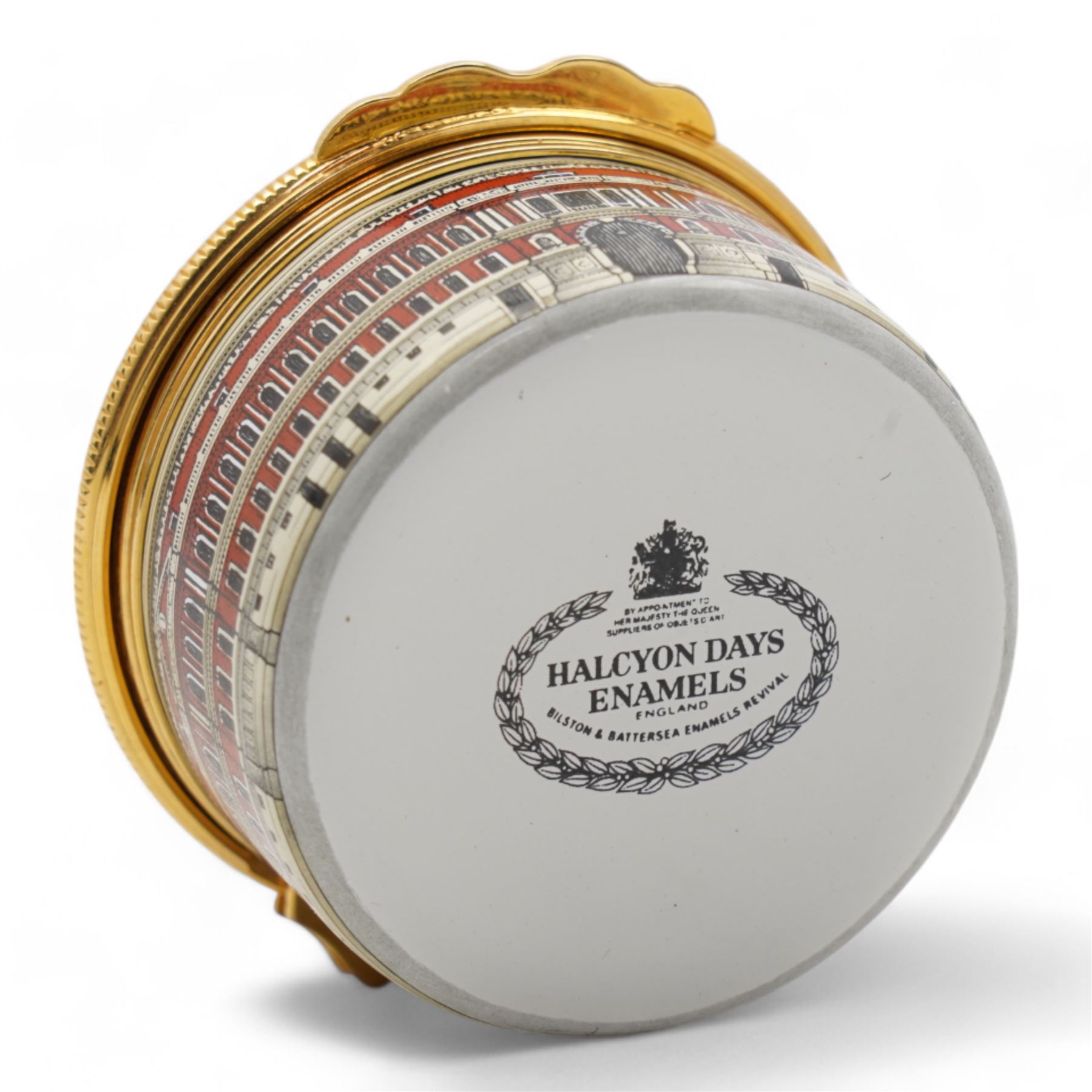 HALCYON DAYS ENAMELS プードル Wedding Bells