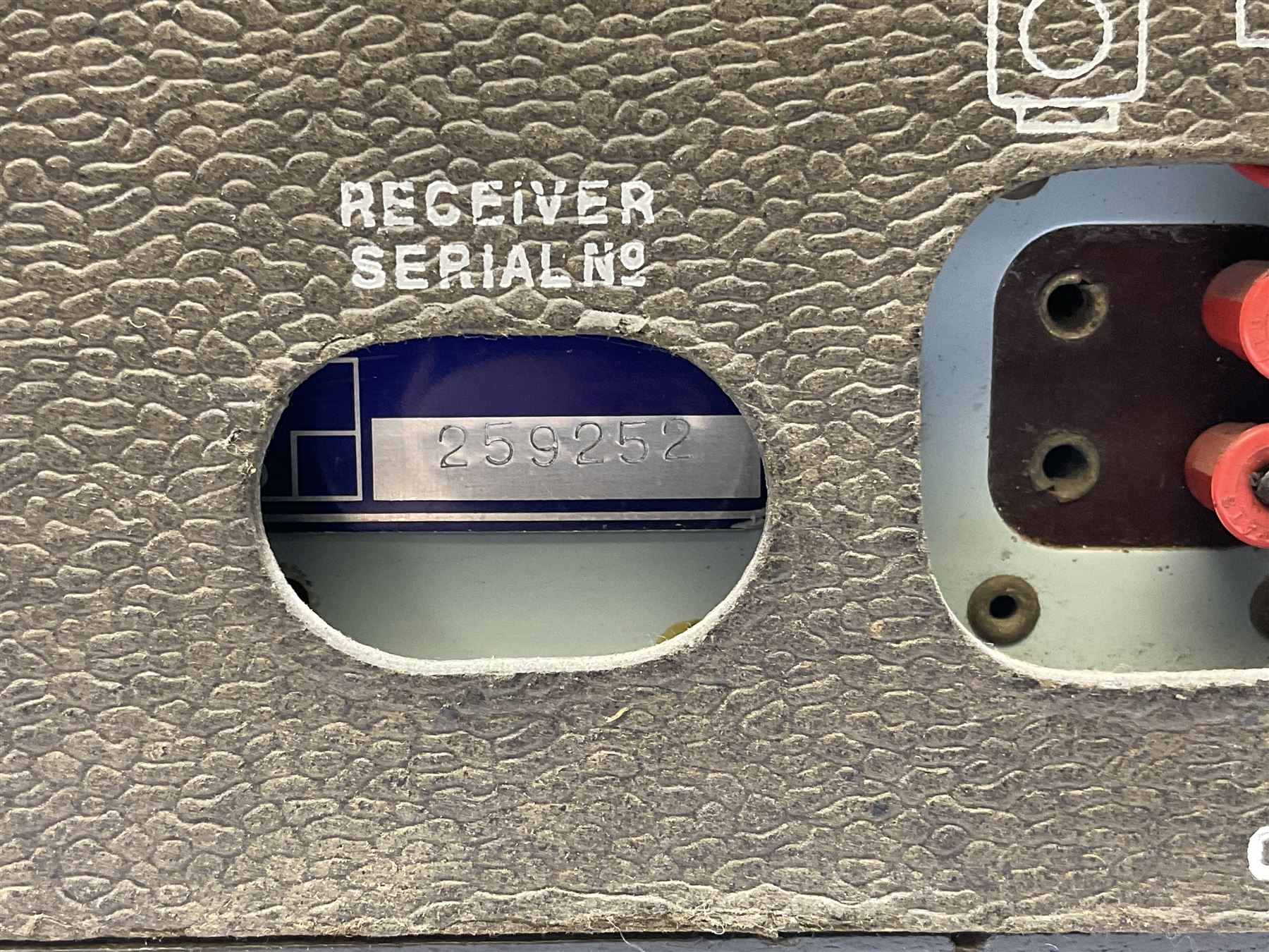 1950s Pye Type PE80 Cambridge International radio, W58cm H43cm D27cm, together with 1952 Pye Type P45 valve radio and 1940s Pye Type 15A radio (3)