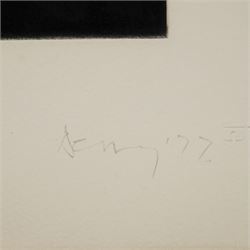 Robyn Denny (British 1930-2014): 'Graffiti 25', etching signed titled dated '77 and numbered AP III/IV in pencil 55cm x 41cm (unframed)