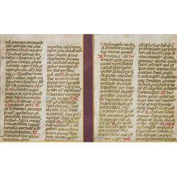 Wheler, George - 'A Journey into Greece' in company of Dr Spon of Lyons, printed for William Cademan et al, first edition 1682 ex libris Johannes Clarke in vellum covered boards, a double sided vellum page of music and a single sided vellum page, both in Latin and framed (3)