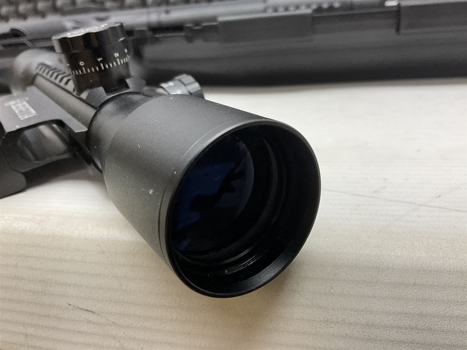 Beretta Cx4 Storm .177 CO2 rifle with Beretta 4 x 32 TriTac scope L78cm; in fitted hard carrying case with instructions, Umarex sound moderator, two magazines and 88g cylinder;Beretta Cx4 Storm .177 CO2 rifle with Hawke Red Dot 30 scope L78cm; in fitted hard carrying case with two magazines and 88g cylinder; NB: AGE RESTRICTIONS APPLY TO THE PURCHASE OF AIR WEAPONS.