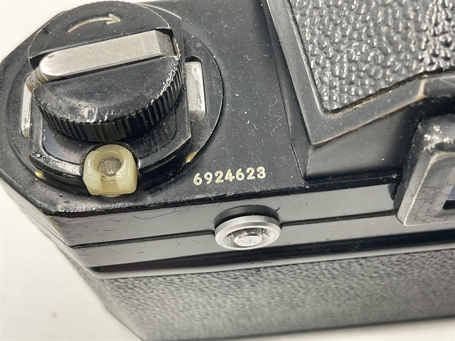 Nikon F plan prism camera body, serial no 6924628, circa 1968 