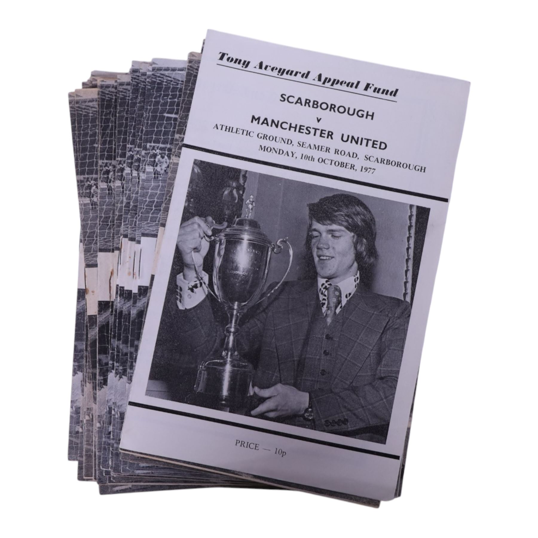 Comprehensive collection of 1970s Scarborough FC football programmes