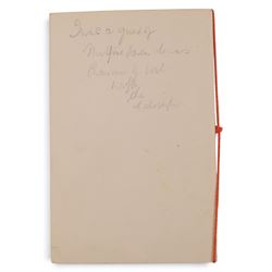 1965 Anglo-American Sporting Club 'A Boxing-Dinner Evening in Honor of Rocky Marciano Esq.' signed menu, with various boxing signatures including Rocky Marciano, Len Harvey, Tommy Farr, Joe Erskine and Charlie Chester