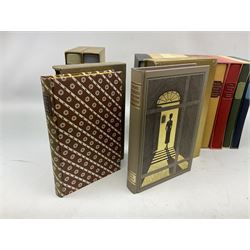 Folio Society; twelve volumes, comprising Hemingway; Short Stories, Henry Fielding; Joseph Andrew, Baroness Orczy; The Scarlet Pimpernel and nine volumes by Thomas Hardy (12)