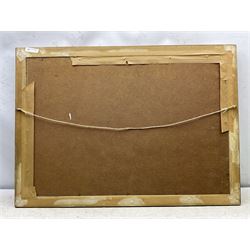 Robert Sheader (British 20th Century): Scarborough and the Storm, oil on board signed 54cm x 80cm