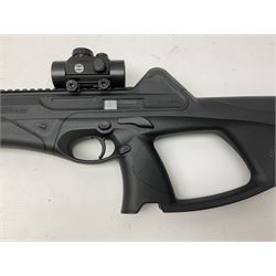 Beretta Cx4 Storm .177 CO2 rifle with Hawke Red Dot 30 scope L78cm; in fitted hard carrying case with two magazines and 88g cylinder; NB: AGE RESTRICTIONS APPLY TO THE PURCHASE OF AIR WEAPONS.