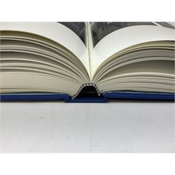 Bugatti Magnum by Hugh Conway and Maurice Sauzay, pub. Foulis Haynes 1989, with original engine turned slipcase with gilt metal label bearing 'Ettore Bugatti Molsheim Alsace', chassis no. 1636, the blue cloth bound book with monochrome and colour plates, limited edition of 2,000