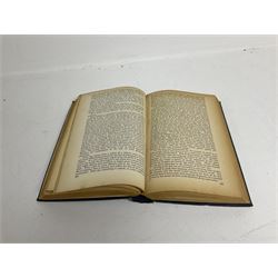 Hitler Adolf: Mein Kampf, Unexpurgated Edition, pub. Hurst and Blackett Ltd, London 1939, two volumes in one.