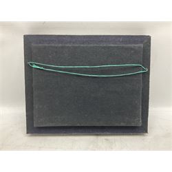 Arthur Osborne ivorex relief plaque, 'Halloween 