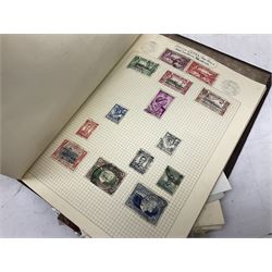 Great British and World stamps, including Queen Victoria and later, Lundy, Iran, Poland, Spain, USA etc, housed in albums and loose, in one box