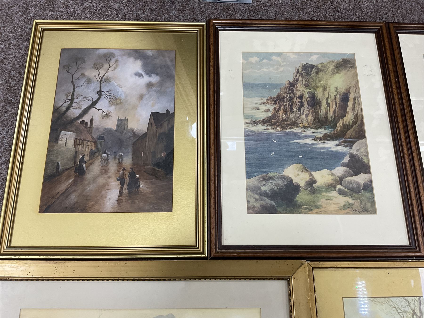 Collection of principally early 20th century watercolours, artists including George Sykes, David James Carr, W Hamilton Booth, Kate Patterson, C Maurice, J Russell, etc