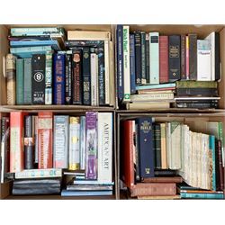 Four boxes of miscellaneous books