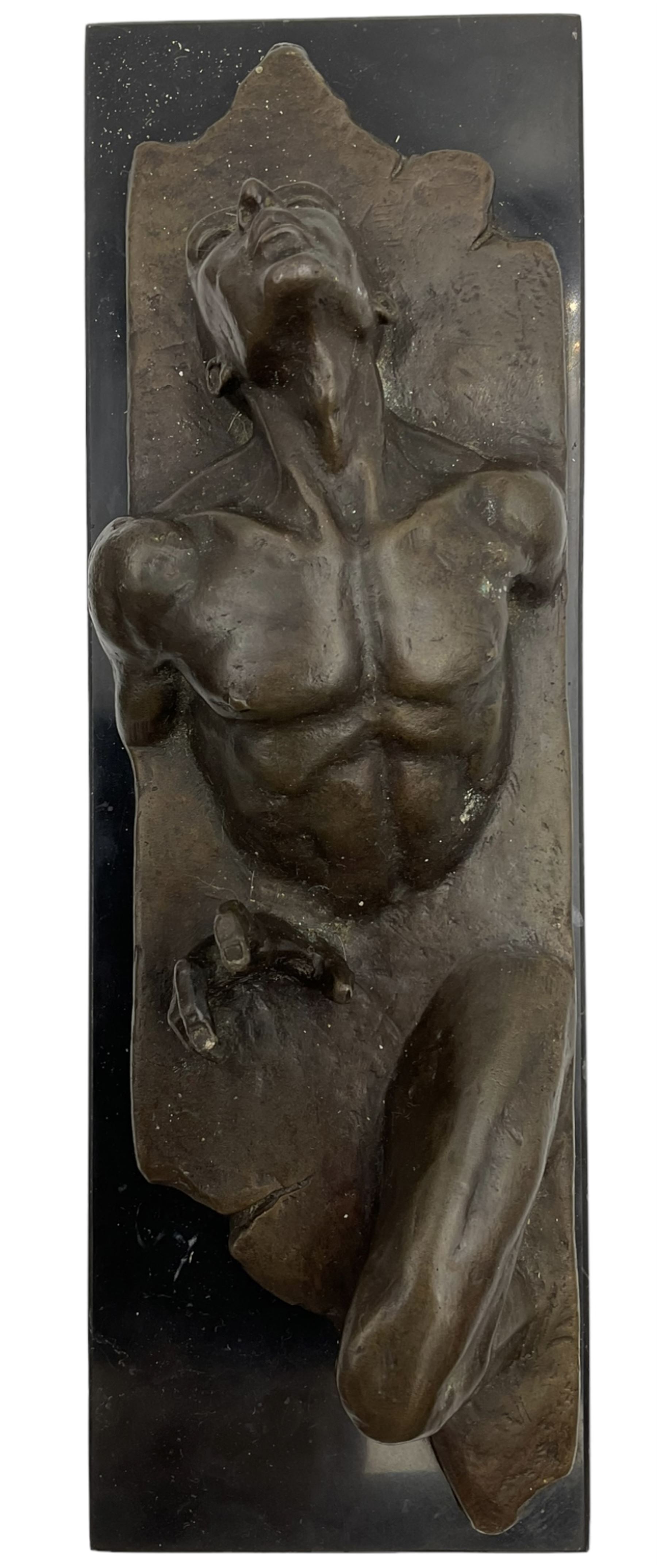 Bronze study of male nude after Seth Vandable | Wood, Metal 