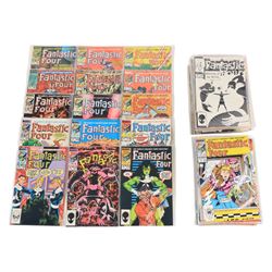 Seventy-two Marvel Bronze Age and later 'Fantastic Four' comic books, spanning years 1983-...