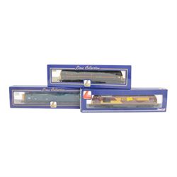Seven Lima 00 gauge locomotives, including L205250 Class 57 'Freightliner Bond' no. 007, L204963 Diesel Class 67 EWS 'Special Delivery' no. 002, L204698 Diesel Class 40 'Aureol' no. 012, L204694 Class 47 'Prince William' no. 798 and L204795 Class 47 'Prince Henry' no. 799 and a Lima Golden Series 149751 Intercity Train Pack, all boxed (8)