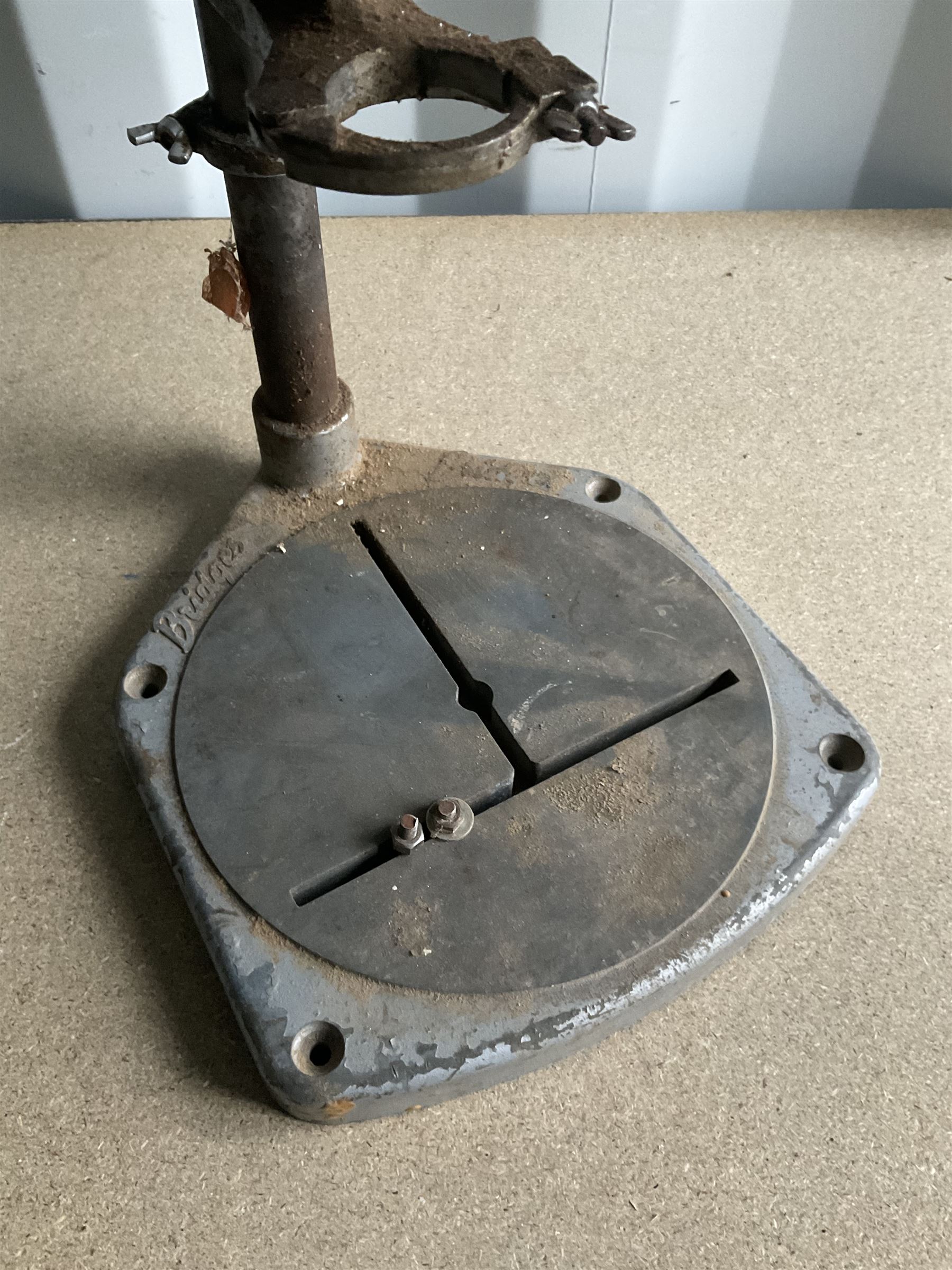 Einhell BT-BD 501 Pillar drill with Clarke 3 cast iron drill press vice and Stanley Bridges drill press - THIS LOT IS TO BE COLLECTED BY APPOINTMENT FROM DUGGLEBY STORAGE, GREAT HILL, EASTFIELD, SCARBOROUGH, YO11 3TX