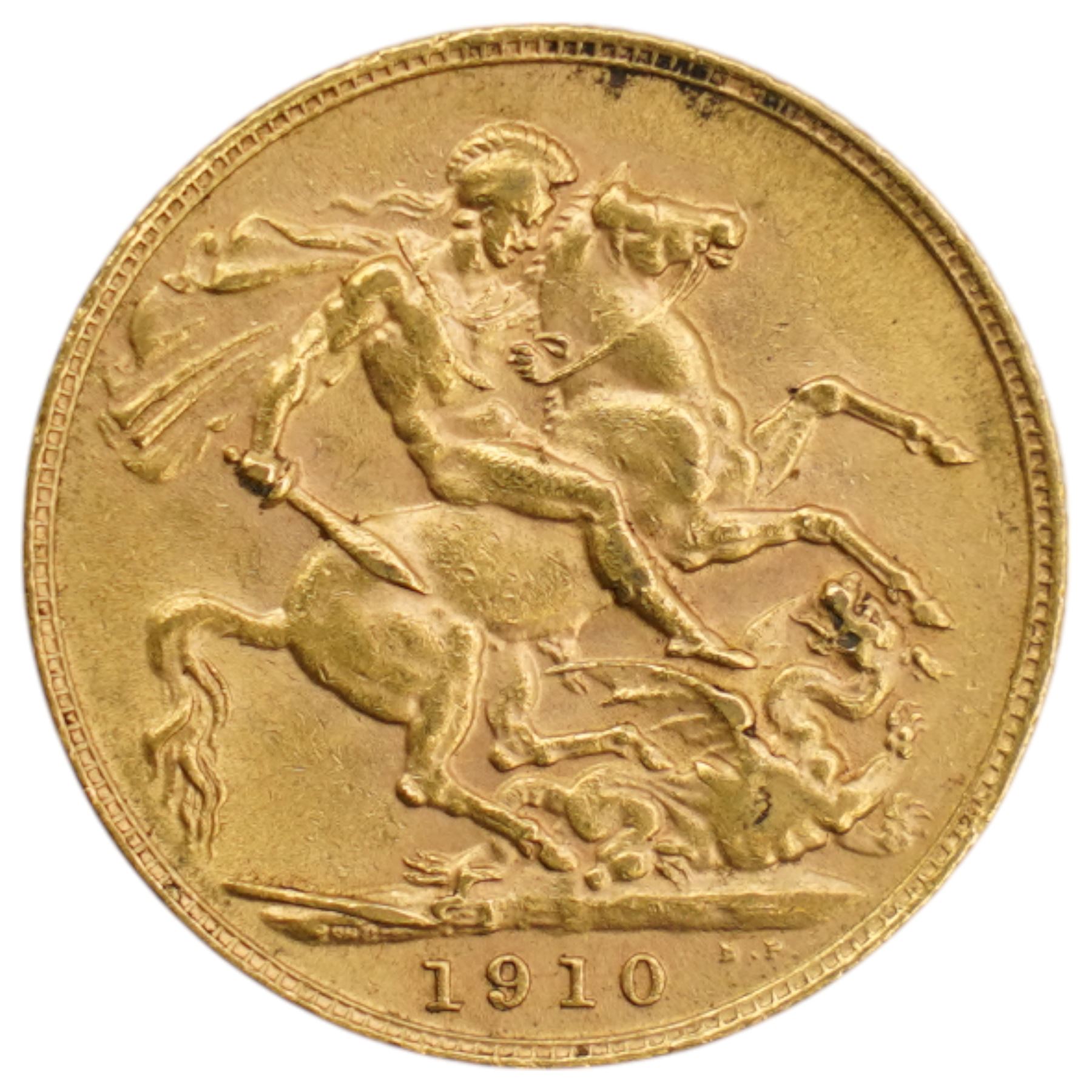 King Edward VII 1910 gold full sovereign coin