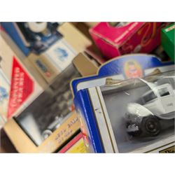 Collection of diecast model vehicles, including Corgi, Vanguards, Solido and LLedo examples
