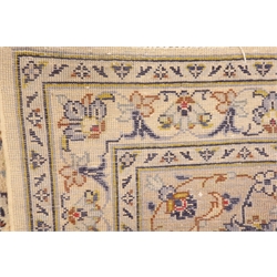  Kashan, beige ground rug, 347cm x 244cm  