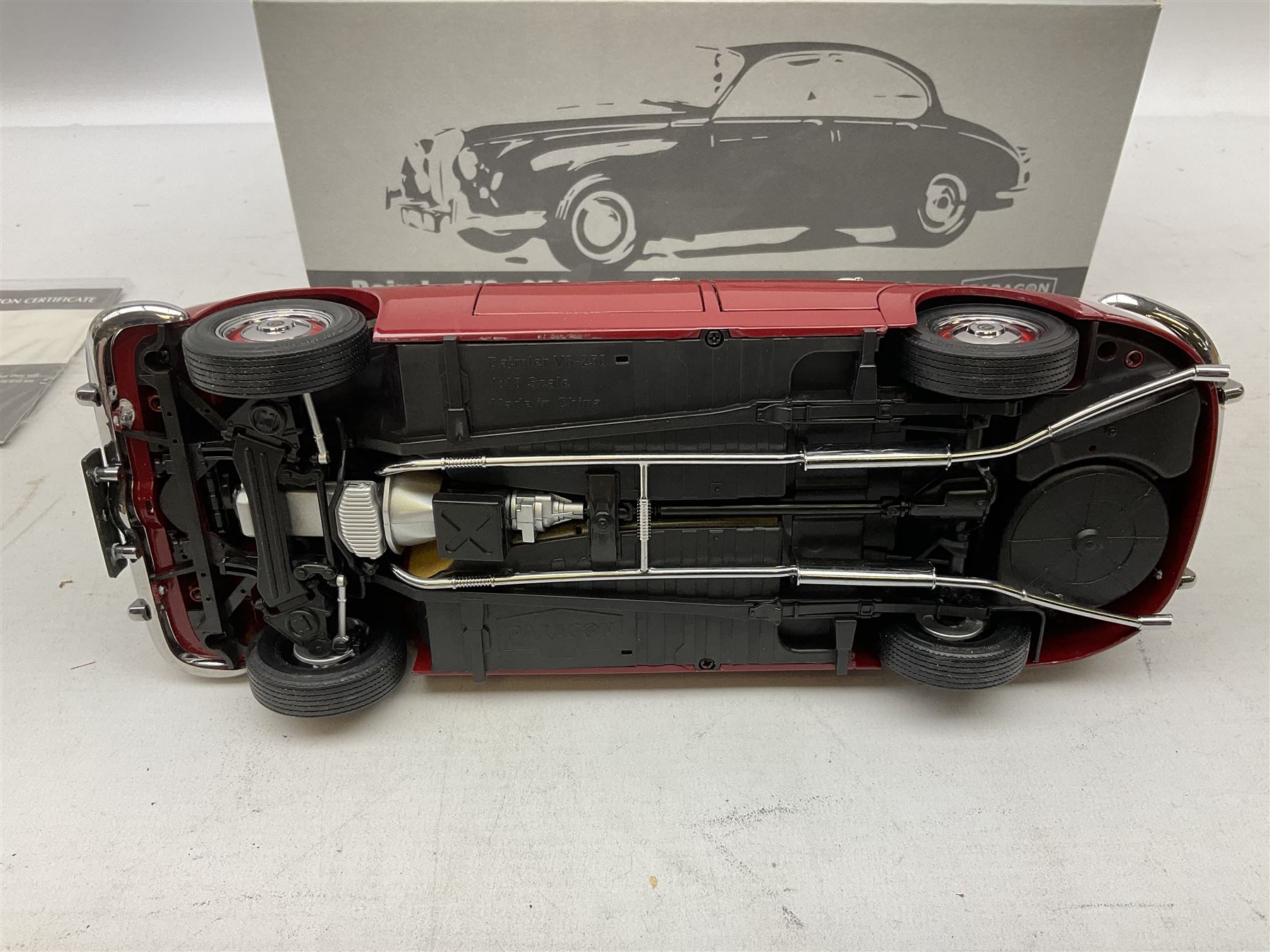 Paragon limited edition 1:18 scale die-cast model of a 1967 Daimler V8-250, No.799/3000, boxed with certificate